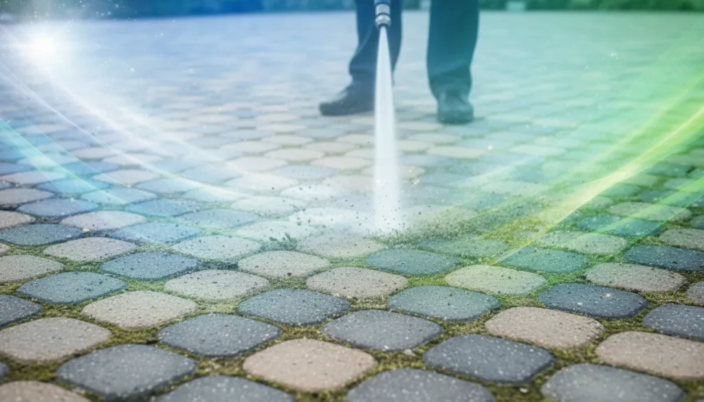 تنظيف انترلوك في الشارقة