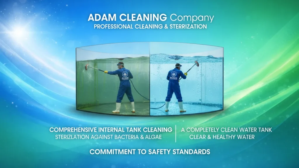 تنظيف خزانات مياه في رأس الخيمة