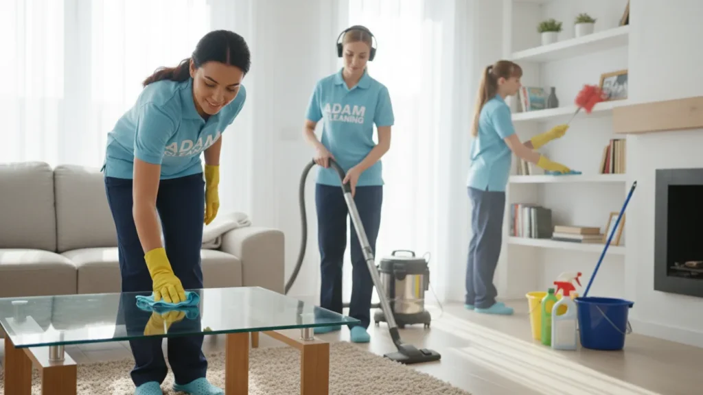 تنظيف بالساعة في الشارقة