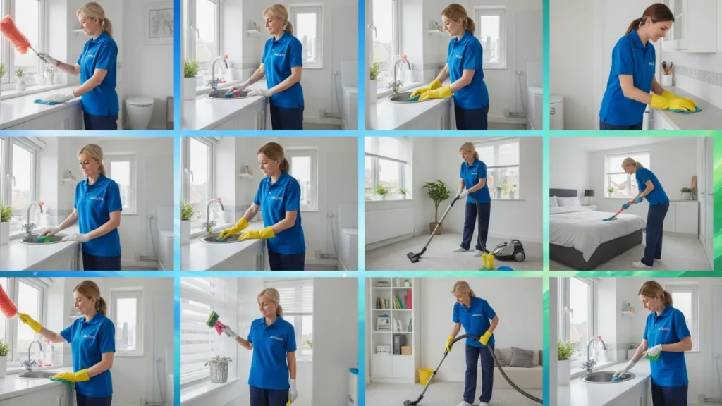 تنظيف بالساعة في أم القيوين