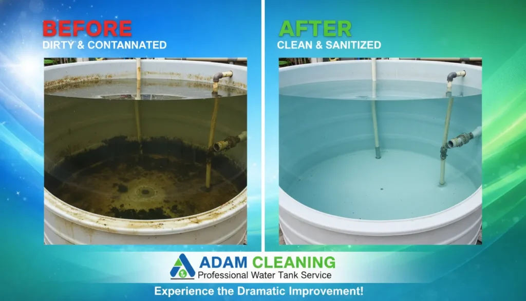 تنظيف خزانات مياه في أم القيوين