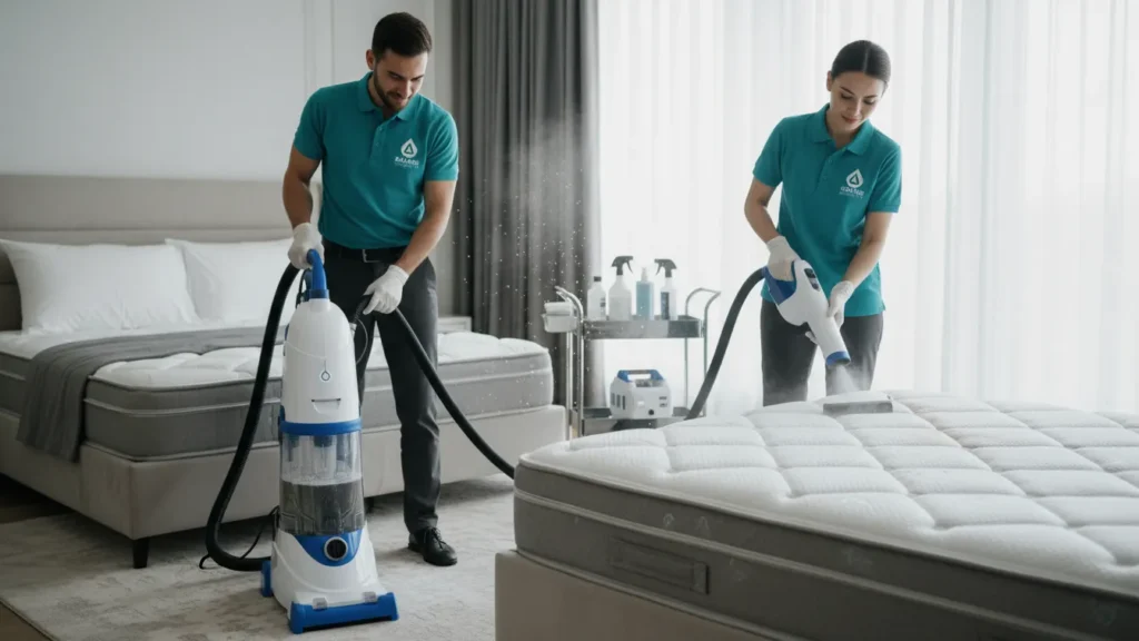 تنظيف فلل في العين