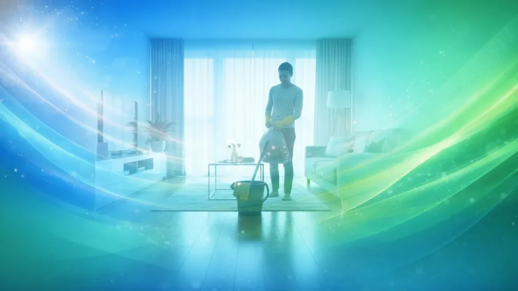 تنظيف بعد التشطيب 