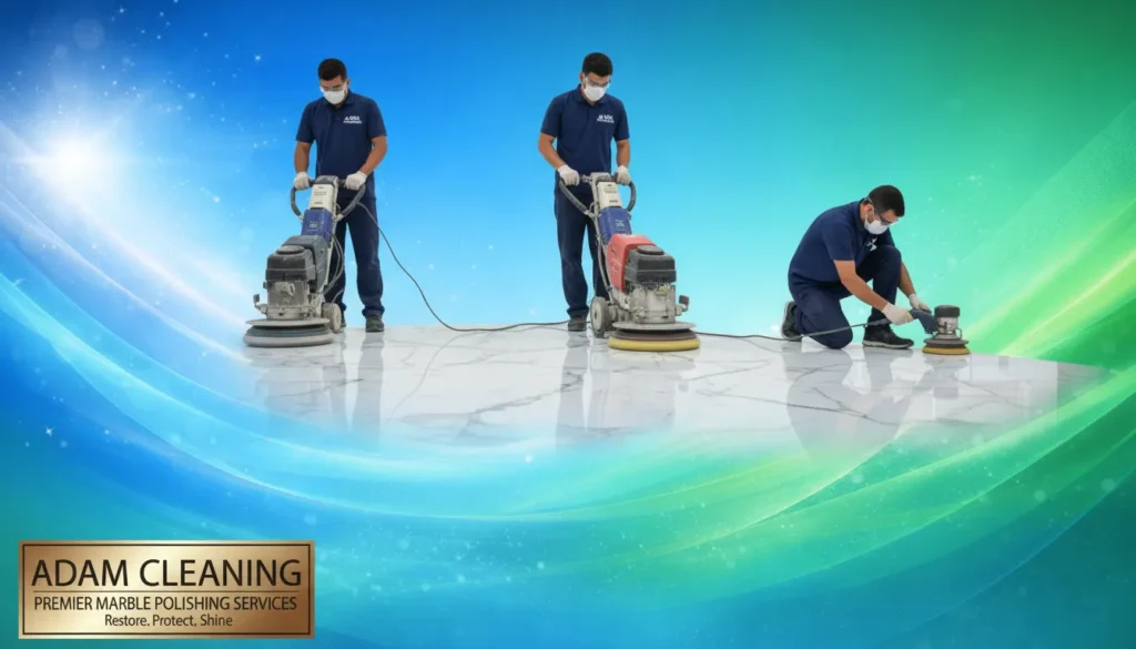 جلي رخام في أم القيوين