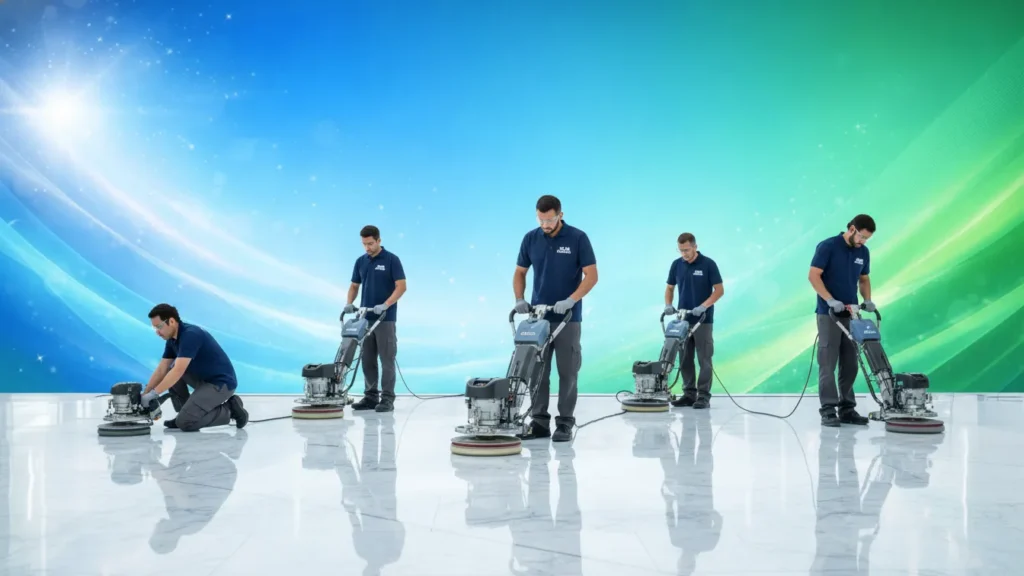 جلي رخام في رأس الخيمة