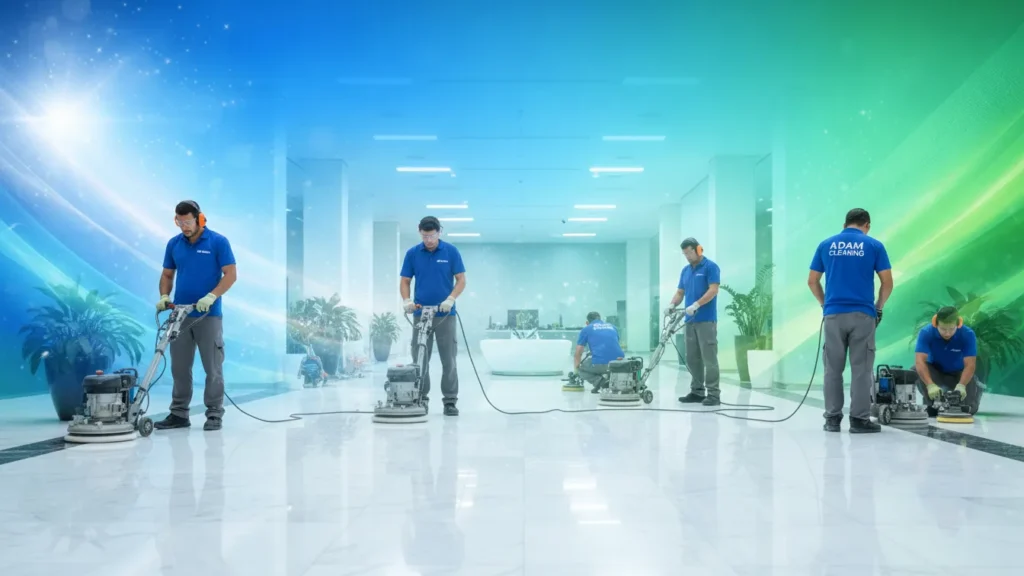 جلي رخام في أم القيوين