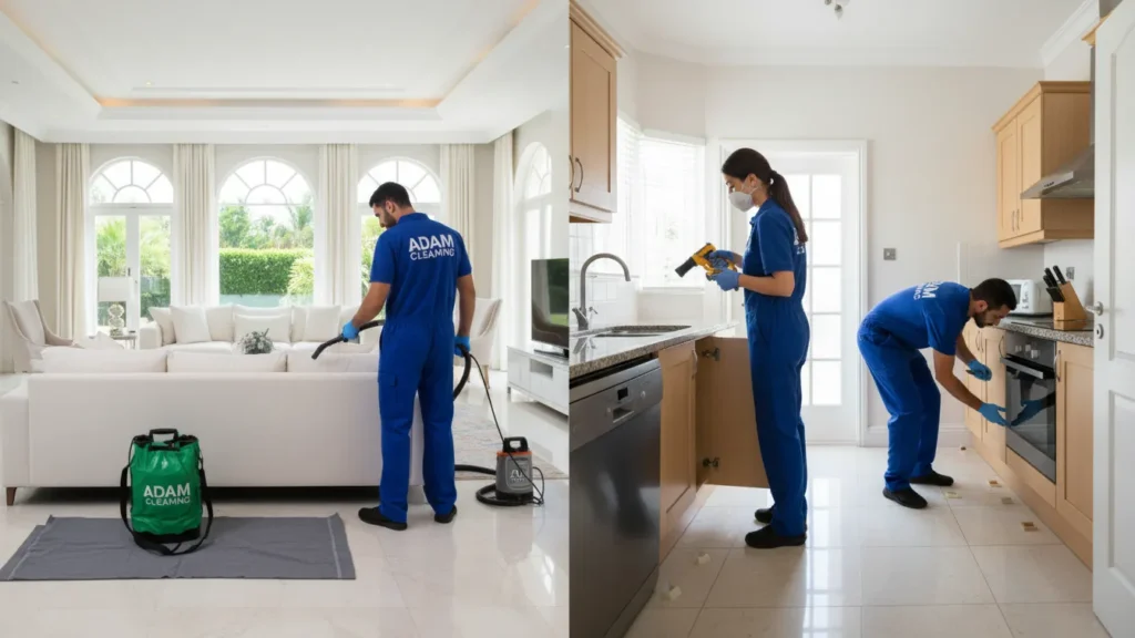 تنظيف بعد التشطيب في عجمان