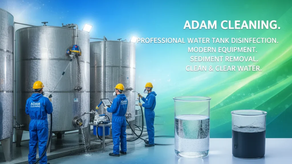 تنظيف خزانات مياه في رأس الخيمة