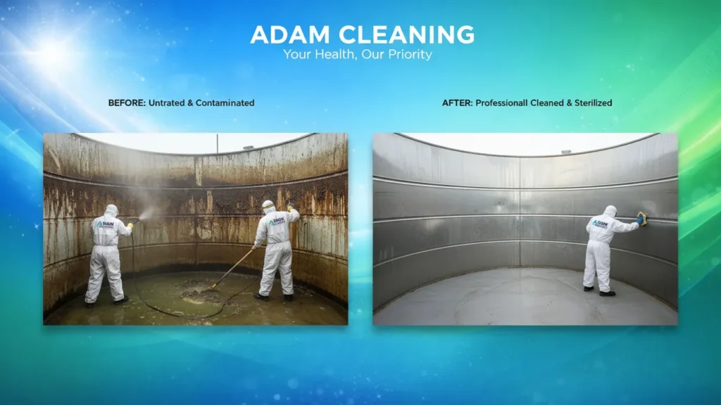 تنظيف خزانات مياه في عجمان