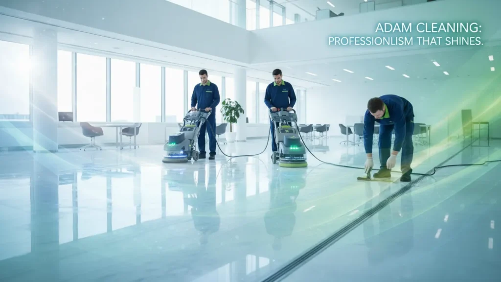 تنظيف أرضيات في العين