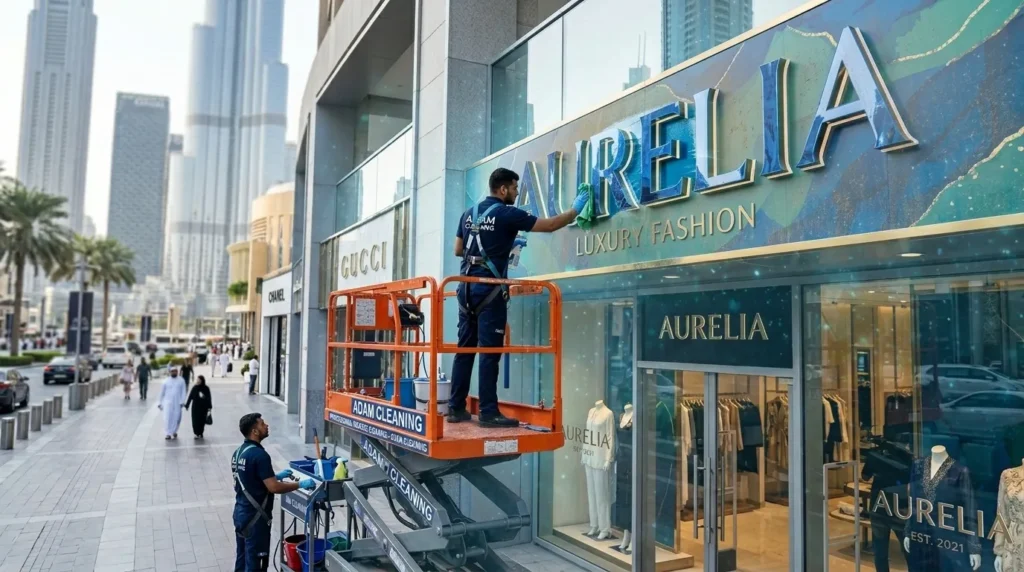 تنظيف اللوحات الإعلانية في أبوظبي
