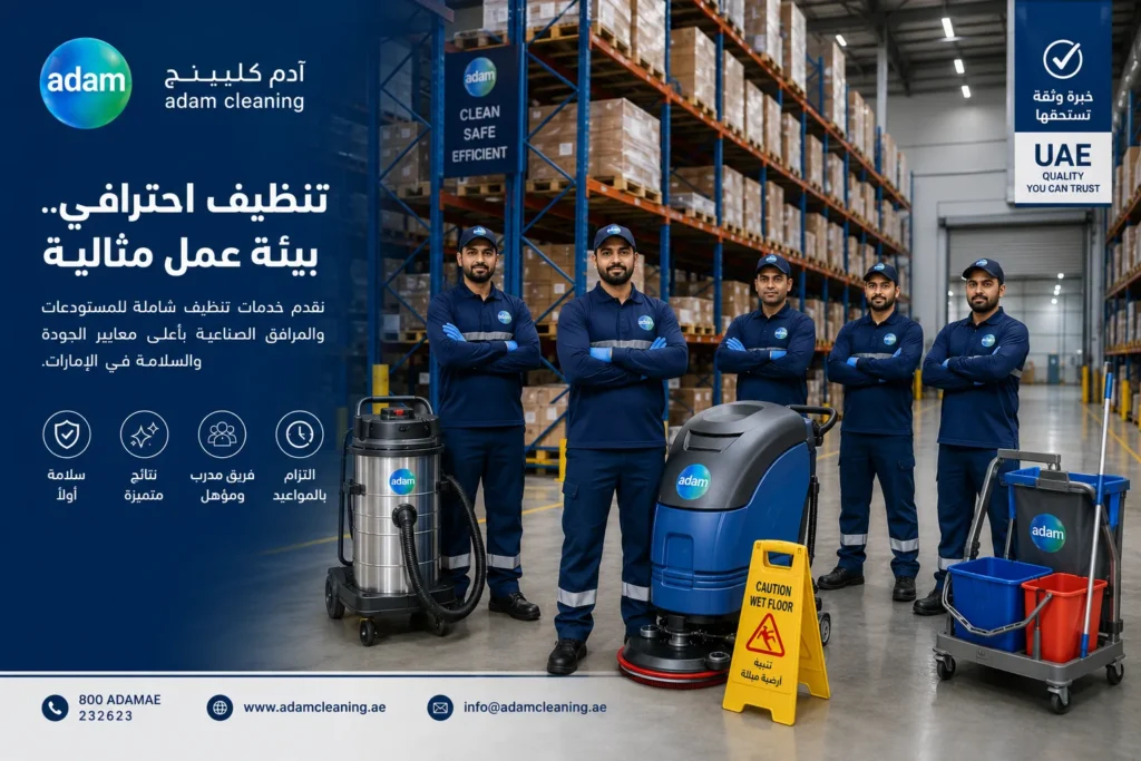 تنظيف مستودعات في أبوظبي
