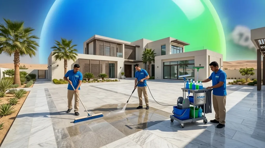 Courtyard Cleaning in Abu Dhabi