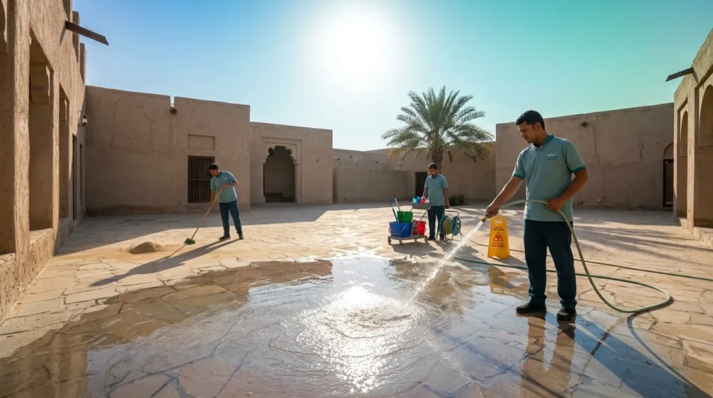 Courtyard Cleaning in Umm Al Quwain