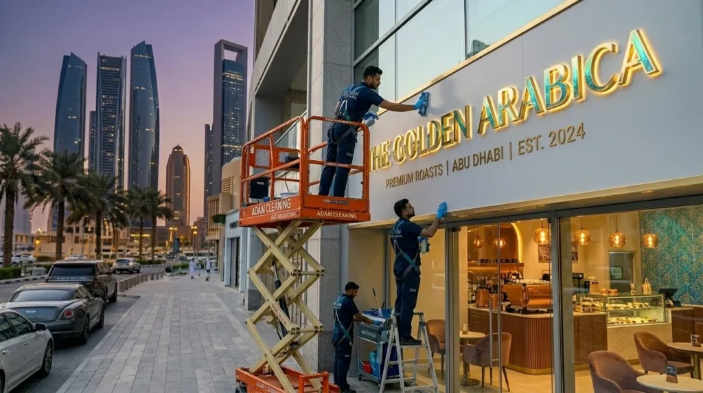 Signage Cleaning in Abu Dhabi