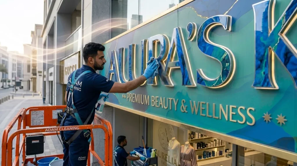 Signage Cleaning in Sharjah