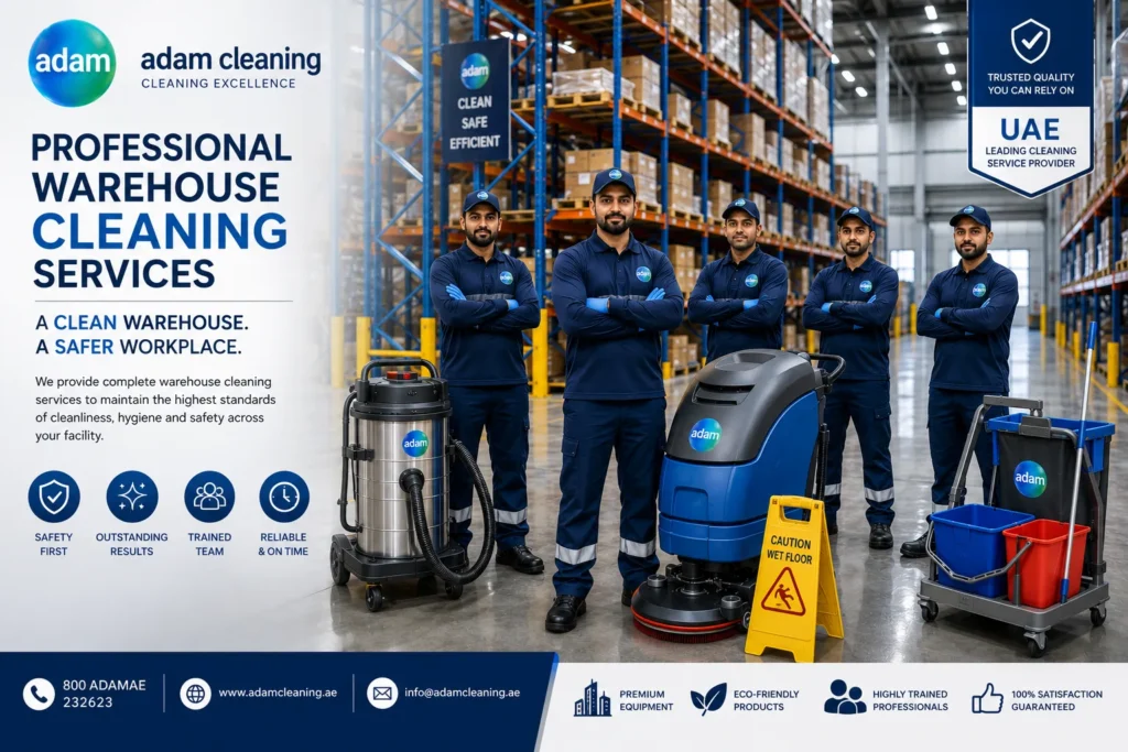 Warehouse Cleaning in Abu Dhabi