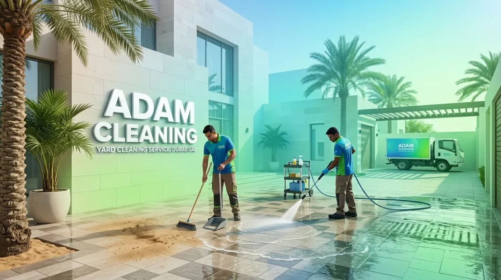 تنظيف حوش في رأس الخيمة