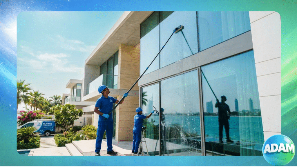 Exterior Glass Cleaning in Dubai 
