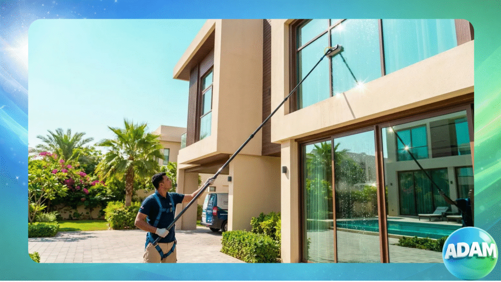 Exterior Glass Cleaning in Ras Al Khaimah