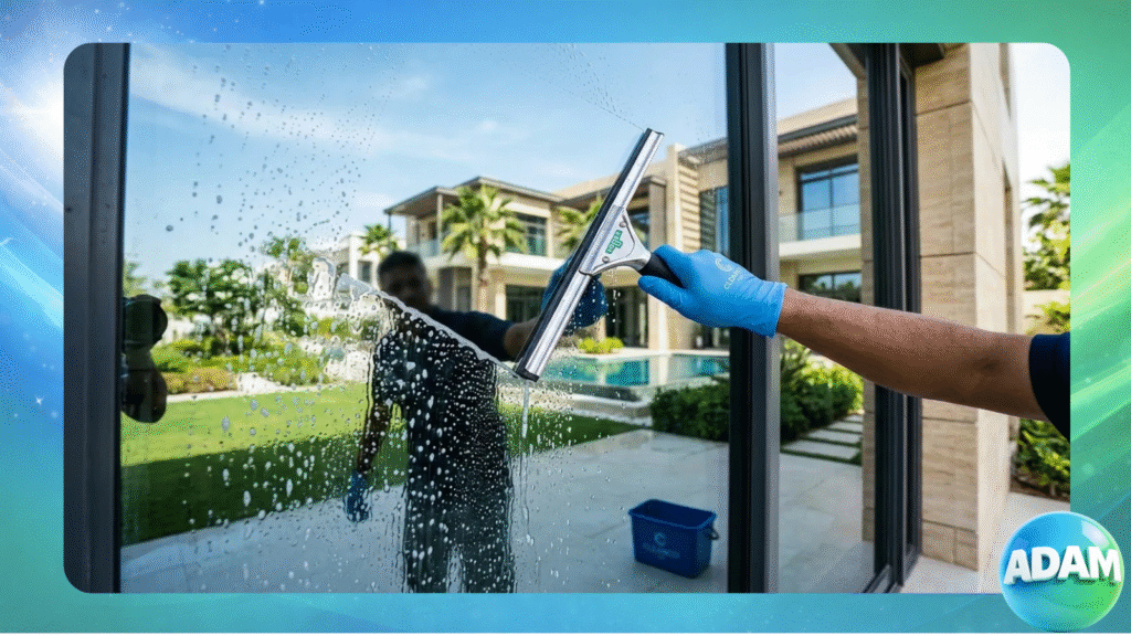 Exterior Glass Cleaning in Sharjah