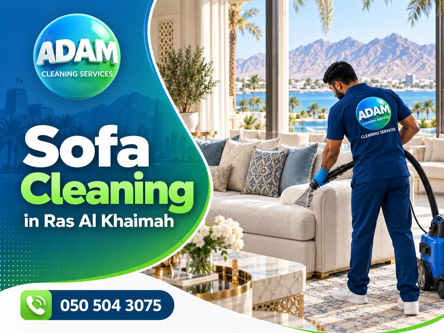 Professional Sofa Cleaning Prices and Packages in Ras Al Khaimah